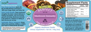 Perfect Mushroom Immunity Powder