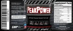 Label for PeakPower