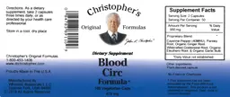 Label for Blood Circ Formula