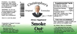 Label for Smoke Out