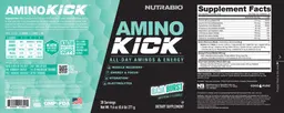 Label for Amino Kick Baja Burst