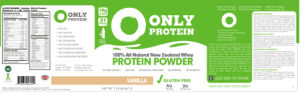 Only Protein Protein Powder Vanilla