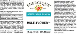 Label for Multi-Flower
