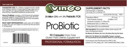 Label for ProBiotic