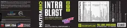 Label for Intra Blast Grape Berry Crush