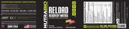 Label for Reload Recovery Matrix Orange Mango