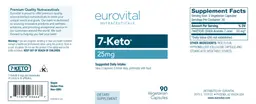 Label for 7-Keto 25 mg