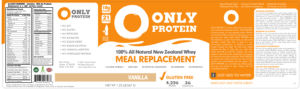Only Protein Meal Replacement Vanilla