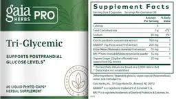 Label for Tri-Glycemic