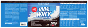 100% Whey Protein Chocolate Brownie Crea