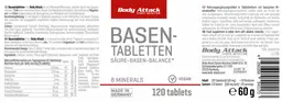 Label for Basentabletten