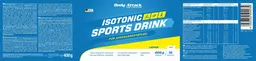Label for IsoTonic Sports Drink Lemon