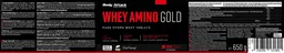 Label for Whey Amino Gold