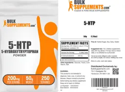 Label for 5-HTP Powder 200 mg