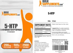 Label for 5-HTP Powder 200 mg