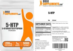 Label for 5-HTP Powder 200 mg