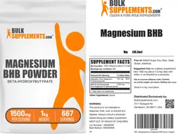 Label for Magnesium BHB Powder 1500 mg