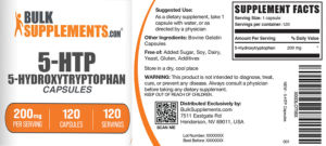 5-HTP Capsules 200 mg