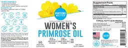 Label for Women's Primrose Oil