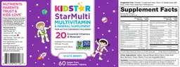 Label for StarMulti Space Berry