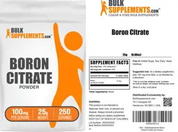 Label for Boron Citrate Powder 100 mg