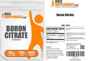 Boron Citrate Powder 100 mg