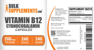 Vitamin B12 Cyanocobalamin 200 mcg