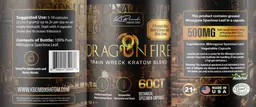 Label for Dragon Fire