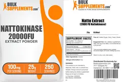 Label for Nattokinase