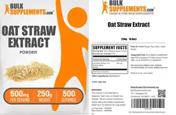 Label for Oat Straw Extract (Avena Sativa)