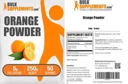 Label for Orange Powder 5 g