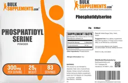 Label for Phosphatidylserine Powder 300 mg