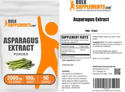 Label for Asparagus Extract Powder 2000 mg