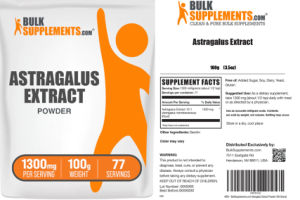 Astragalus Extract Powder 1300 mg