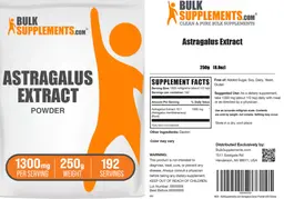 Label for Astragalus Extract Powder 1300 mg