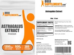Label for Astragalus Extract 1300 mg
