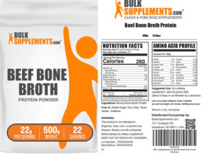 Beef Bone Broth Protein Powder 22 g