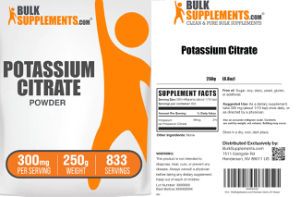 Potassium Citrate Powder 300 mg