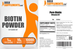 Pure Biotin Powder 1 mg