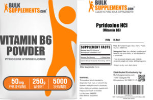 Pyridoxine HCl (Vitamin B6) Powder 50 mg