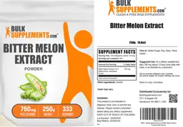 Label for Bitter Melon Extract Powder 750 mg