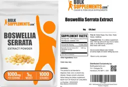 Label for Boswellia Serrata Extract Powder 1000 mg