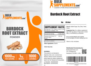 Burdock Root Extract Powder 1000 mg