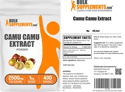 Label for Camu Camu Extract Powder 2500 mg