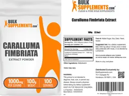 Label for Caralluma Fimbriata Extract Powder 1000 mg