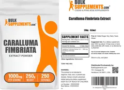 Label for Caralluma fimbriata Extract Powder 1000 mg