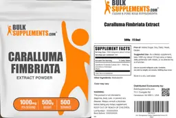 Label for Caralluma Fimbriata Extract Powder 1000 mg