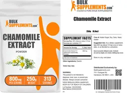 Label for Chamomile Extract Powder 800 mg