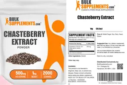Label for Chasteberry Extract Powder 500 mg