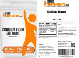 Label for Cnidium Fruit Extract Powder 1000 mg